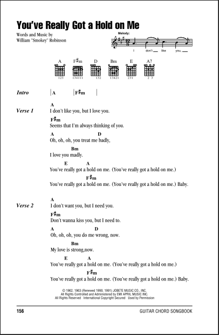 you-ve-really-got-a-hold-on-me-guitar-chords-lyrics-zzounds