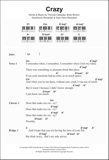 Behind The Song Lyrics: “Crazy” by Gnarls Barkley - American