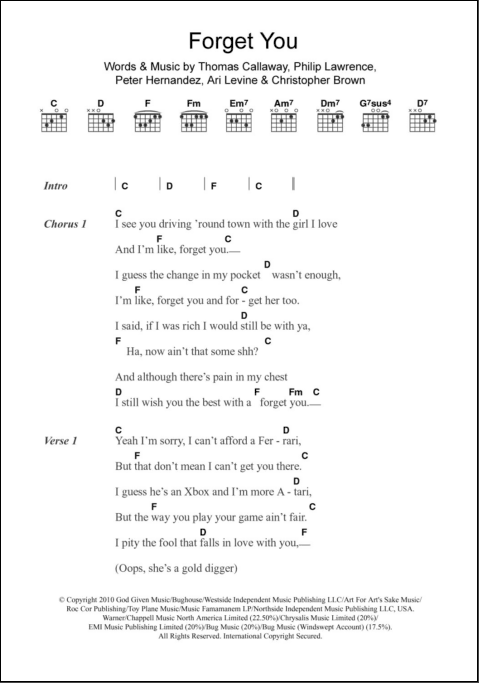 Play The Game - Guitar Chords/Lyrics