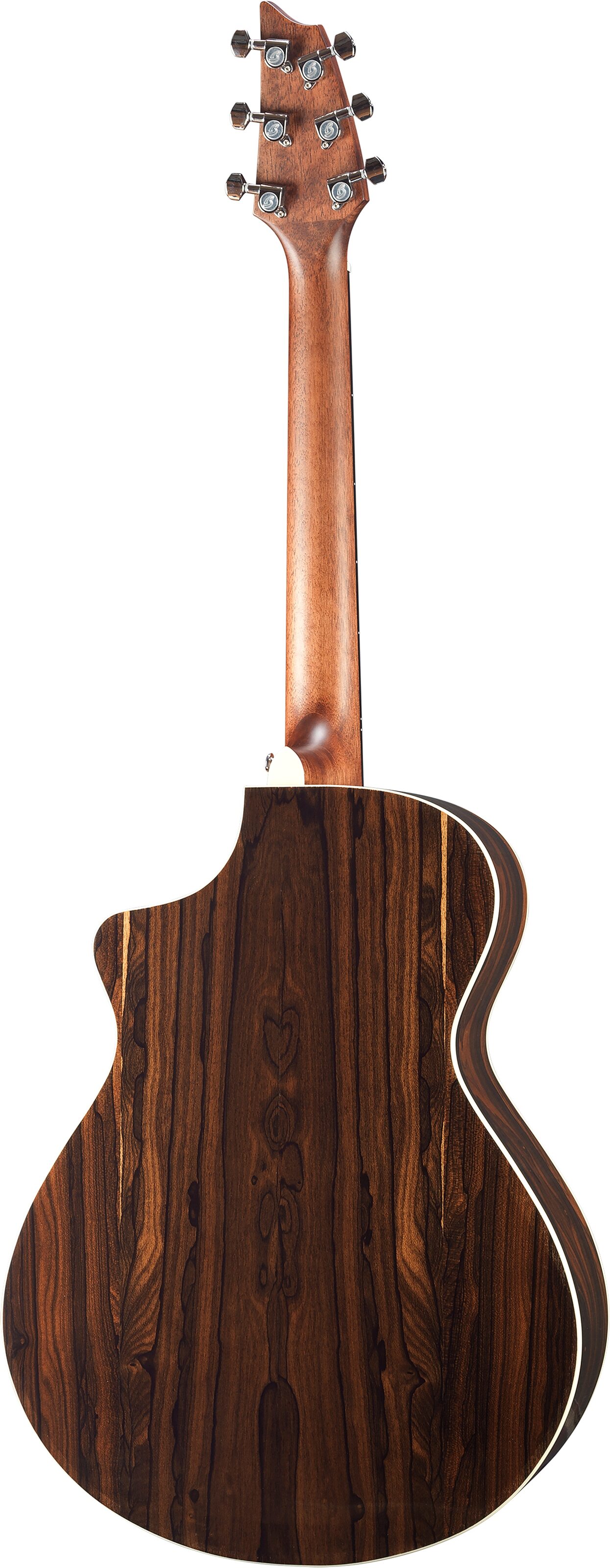 Breedlove Pursuit Exotic Concert CE Sitka Myrtle Acoustic-Electric Guitar, Action Position Back