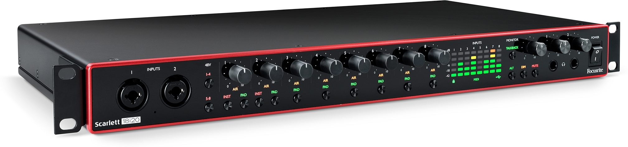 Focusrite Scarlett 18i20 3rd Gen USB Audio Interface | zZounds