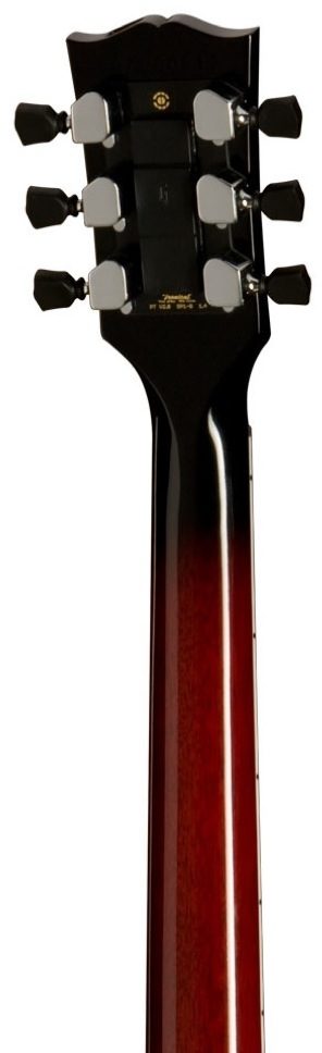 Gibson Les Paul Standard 2010 Limited Edition Electric Guitar (with Case), Headstock Closeup Back