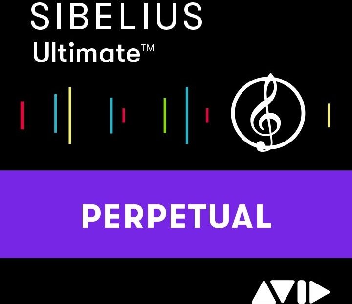 Avid Sibelius Ultimate Perpetual Software, Boxshot Front