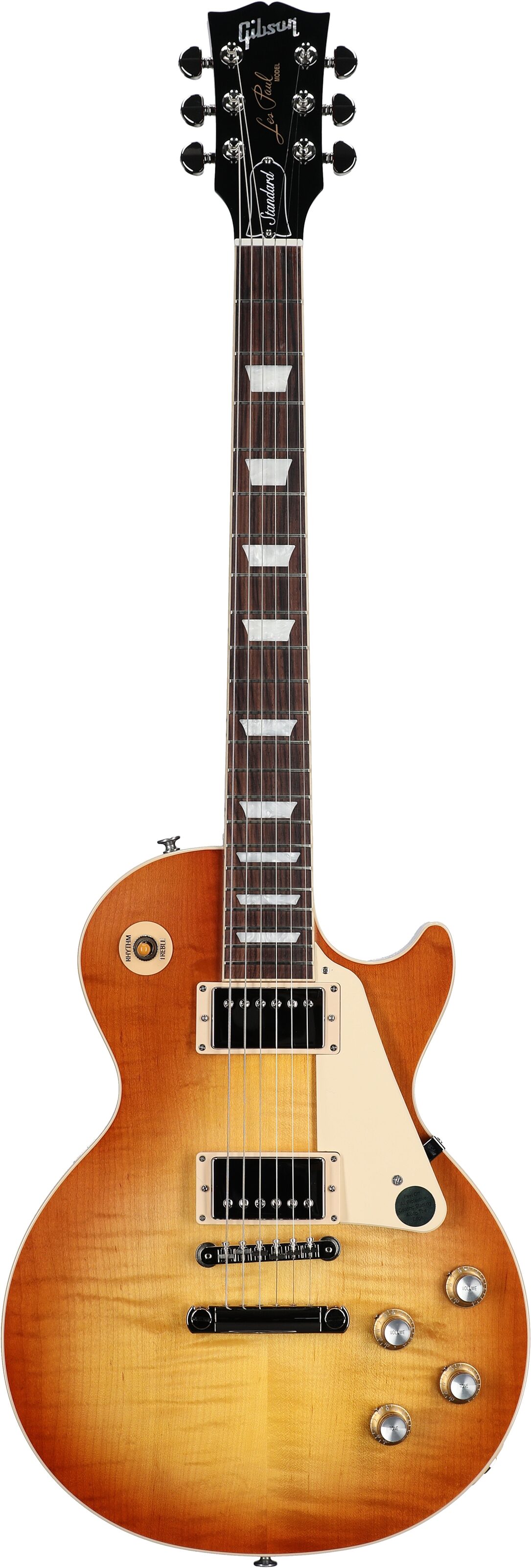 Gibson Les Paul Standard '60s Electric Guitar (with Case), Unburst, Serial Number 220920369, Full Straight Front
