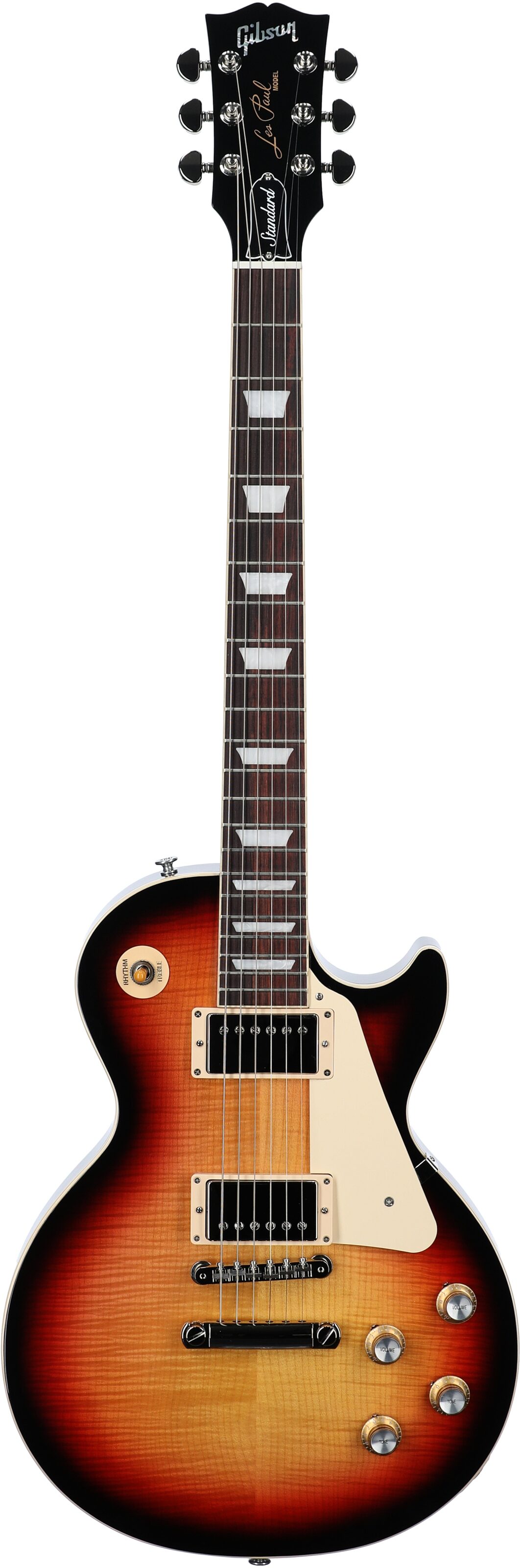 Gibson Exclusive Les Paul Standard '60s AAA Top Electric Guitar (with Case), Fireburst, Serial Number 226130317, Full Straight Front