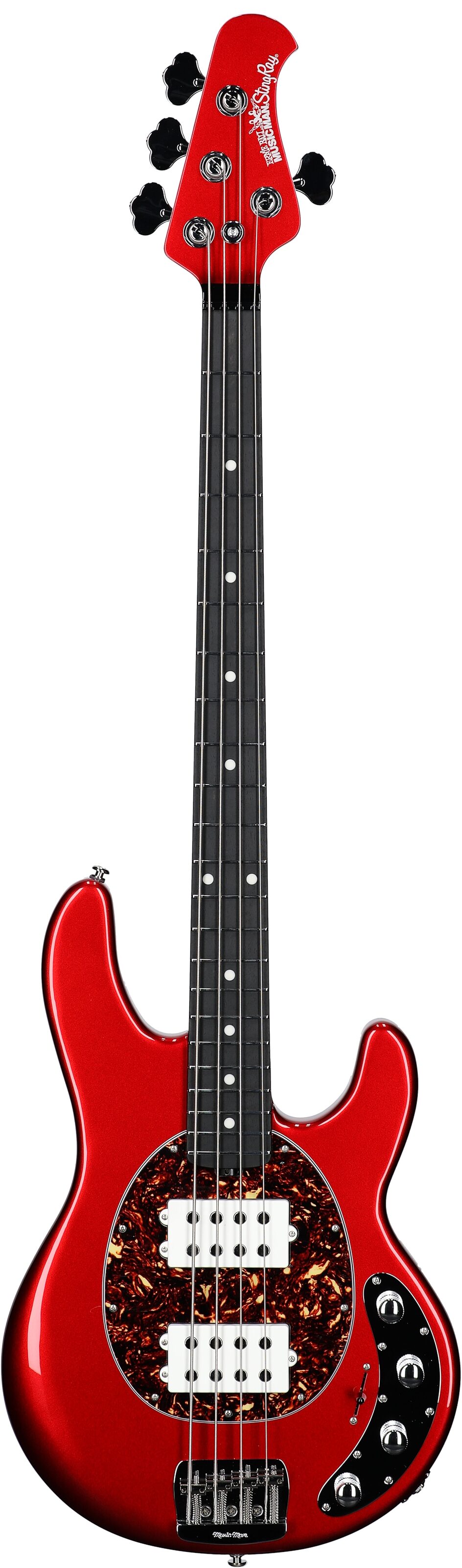 Ernie Ball Music Man StingRay Special HH Electric Bass (with Case), Candy Man, Serial Number K03893, Full Straight Front