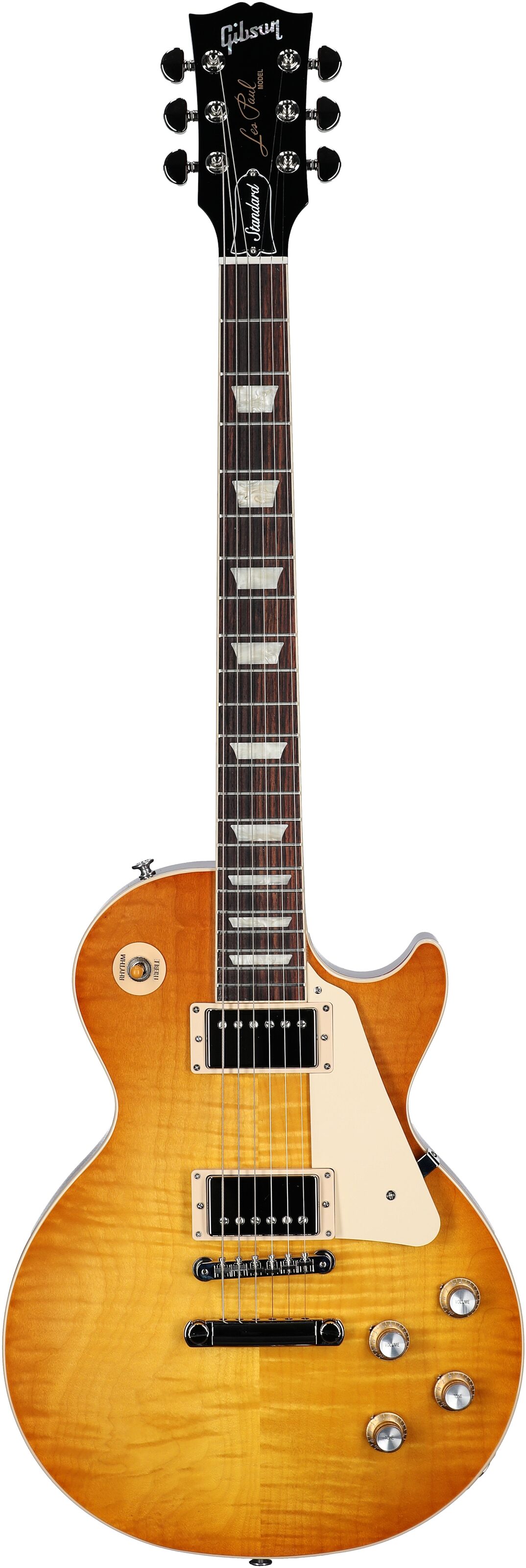 Gibson Exclusive Les Paul Standard '60s AAA Top Electric Guitar (with Case), Unburst, Serial Number 210340226, Full Straight Front