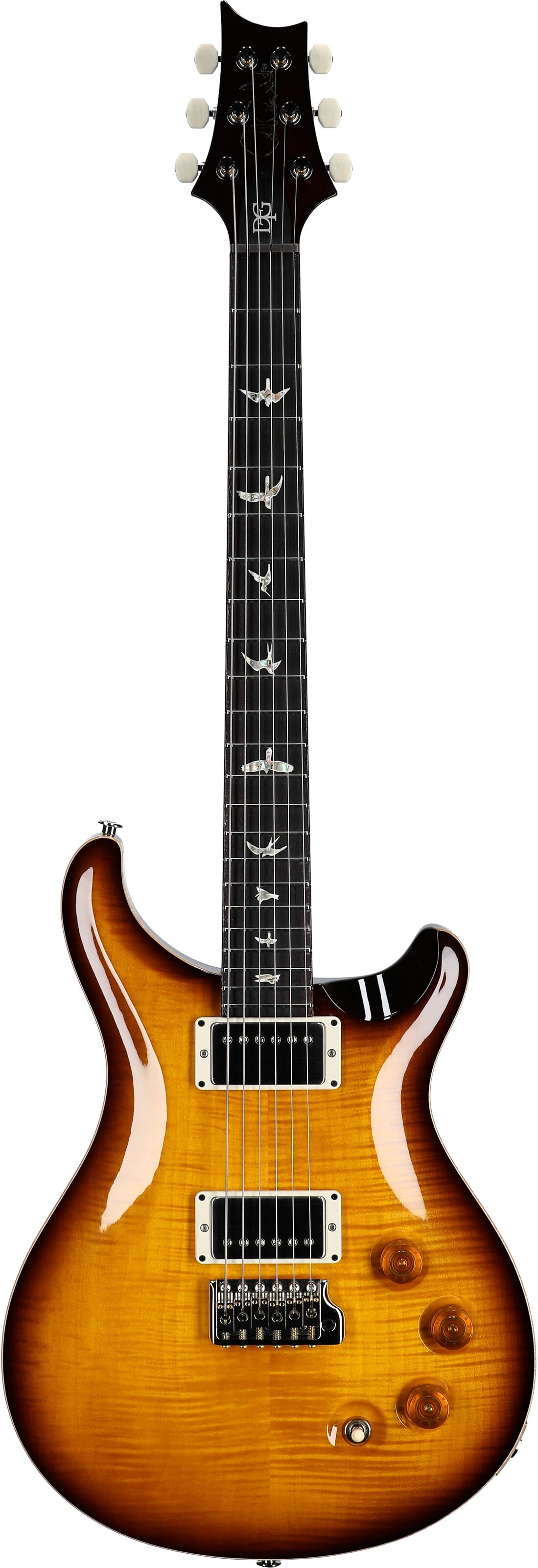 PRS Paul Reed Smith DGT Electric Guitar (with Case), McCarty Tobacco Sunburst, Serial Number 0393412, Full Straight Front
