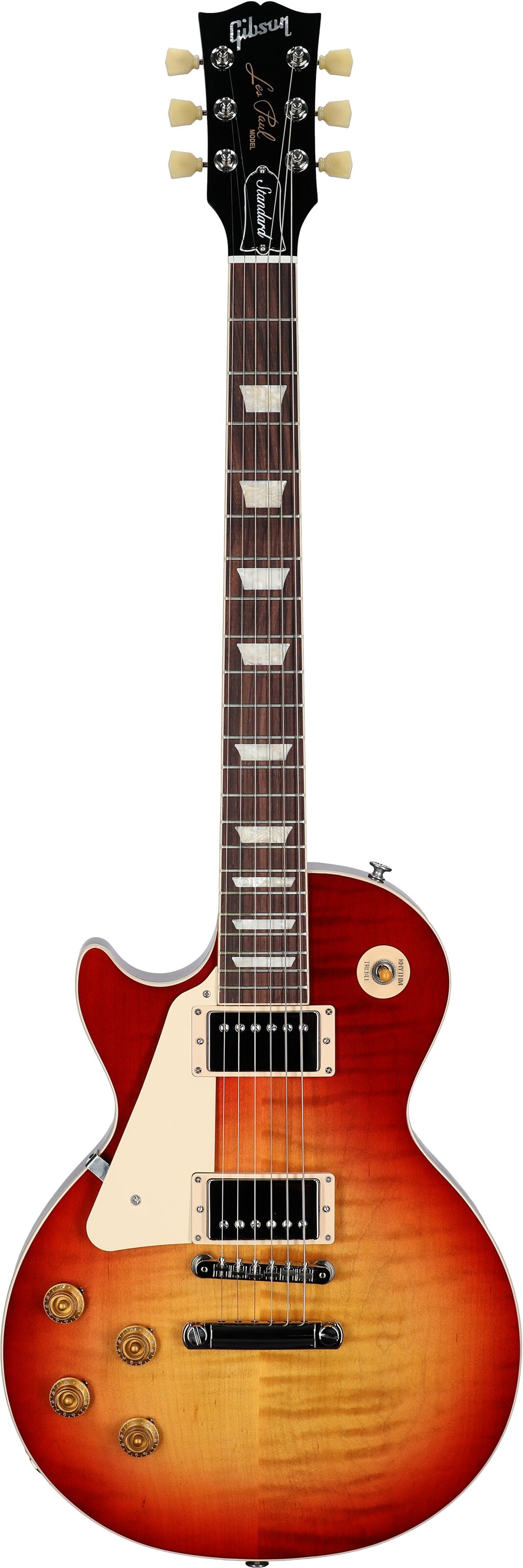Gibson Les Paul Standard '50s Electric Guitar, Left-Handed (with Case), Heritage Cherry Sunburst, Serial Number 230540060, Full Straight Front