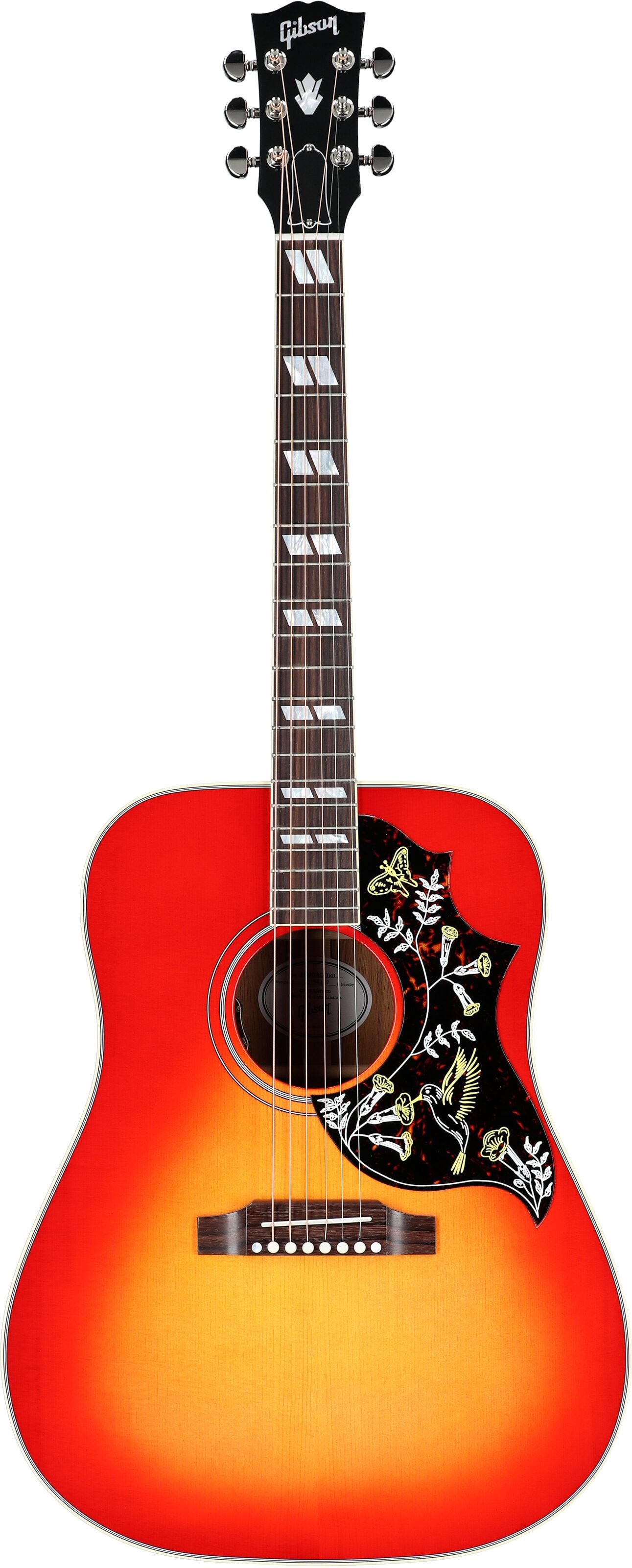 Gibson Hummingbird Standard Acoustic-Electric Guitar (with Case), Vintage Cherry Sunburst, Serial Number 23194142, Full Straight Front