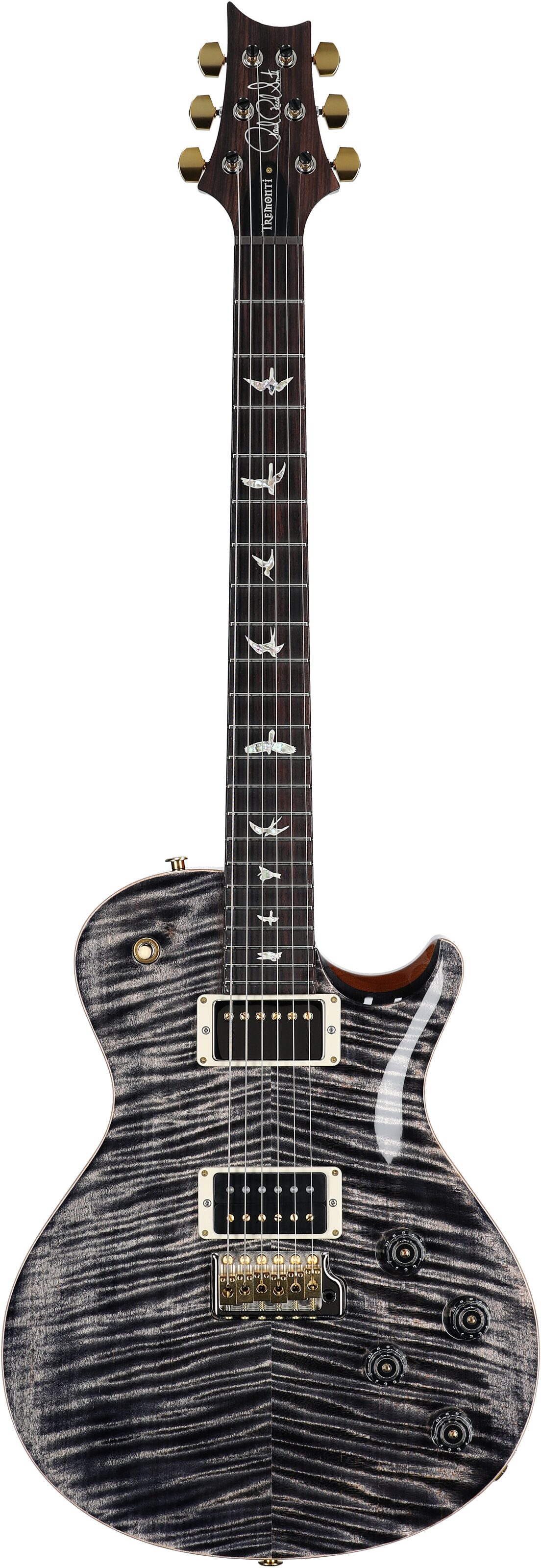 PRS Paul Reed Smith Tremonti 10-Top Electric Guitar (with Case), Charcoal, Serial Number 0394680, Full Straight Front