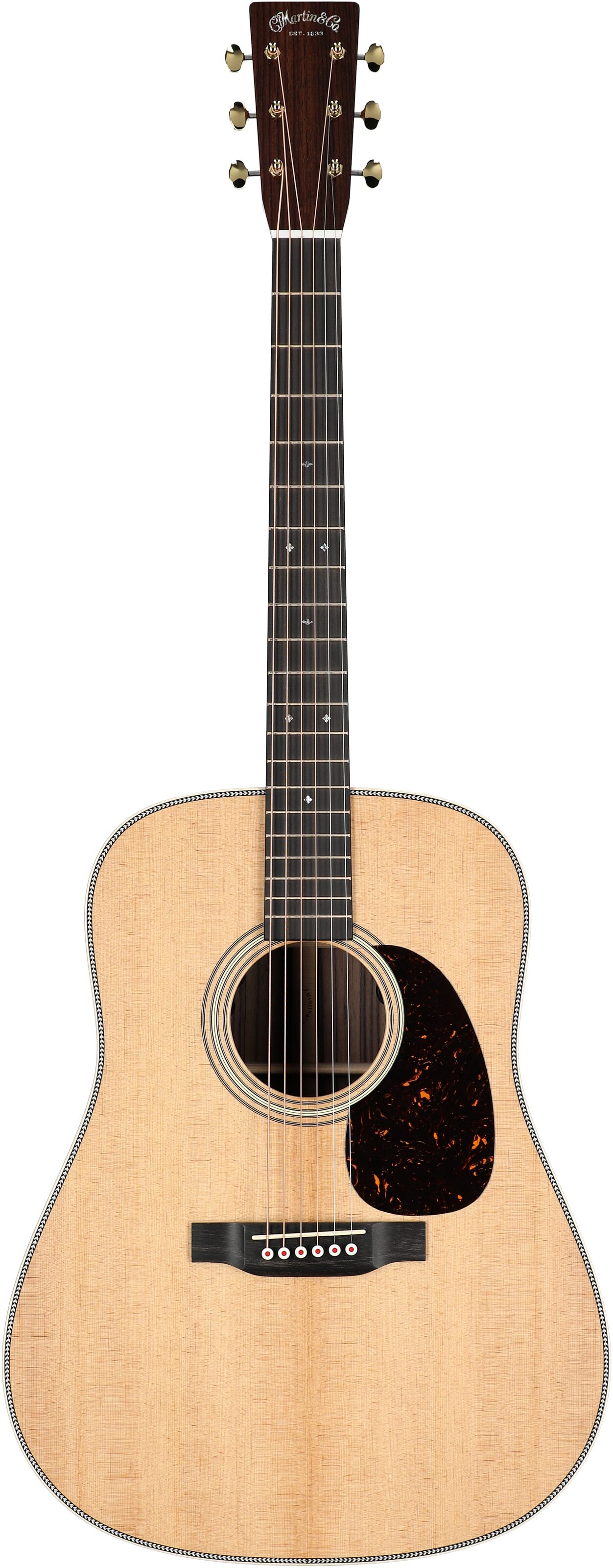 Martin D-28E Modern Deluxe Dreadnought Acoustic-Electric Guitar (with Case), New, Serial Number M2915130, Full Straight Front