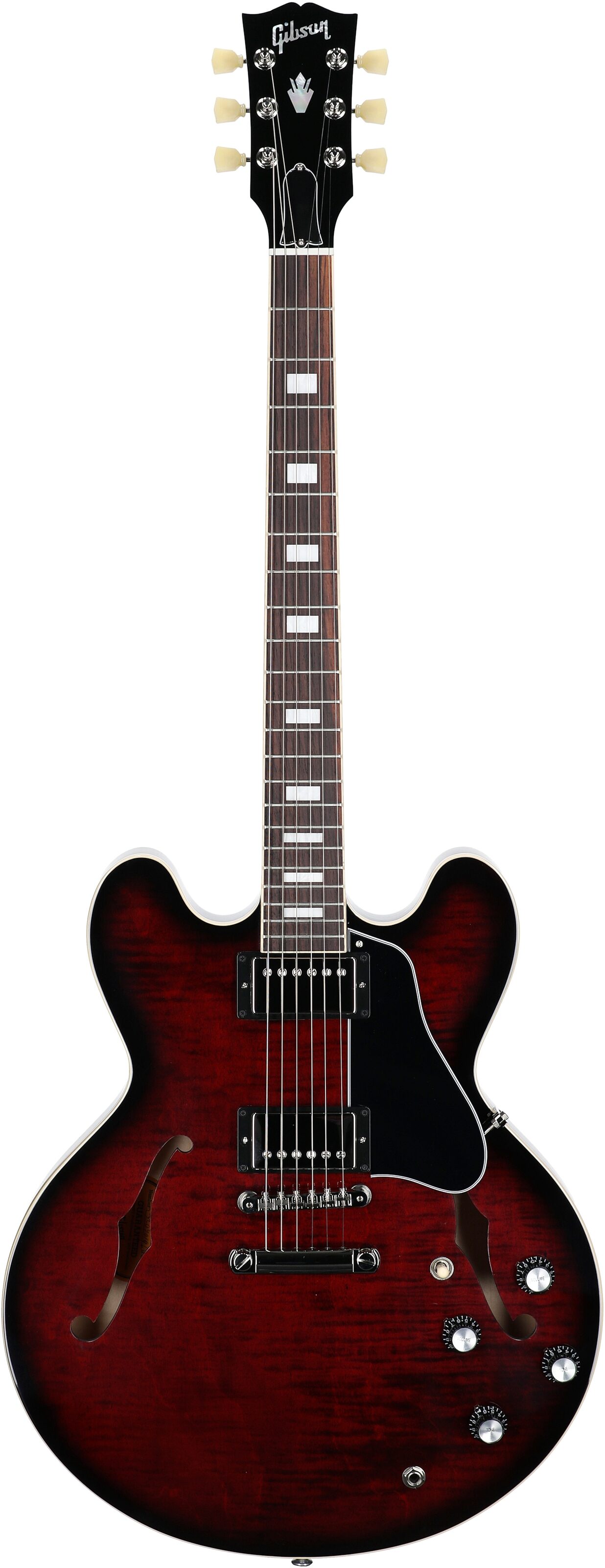 Gibson ES-335 Figured Electric Guitar (with Case), Blood Moon Burst, Serial Number 232040196, Full Straight Front