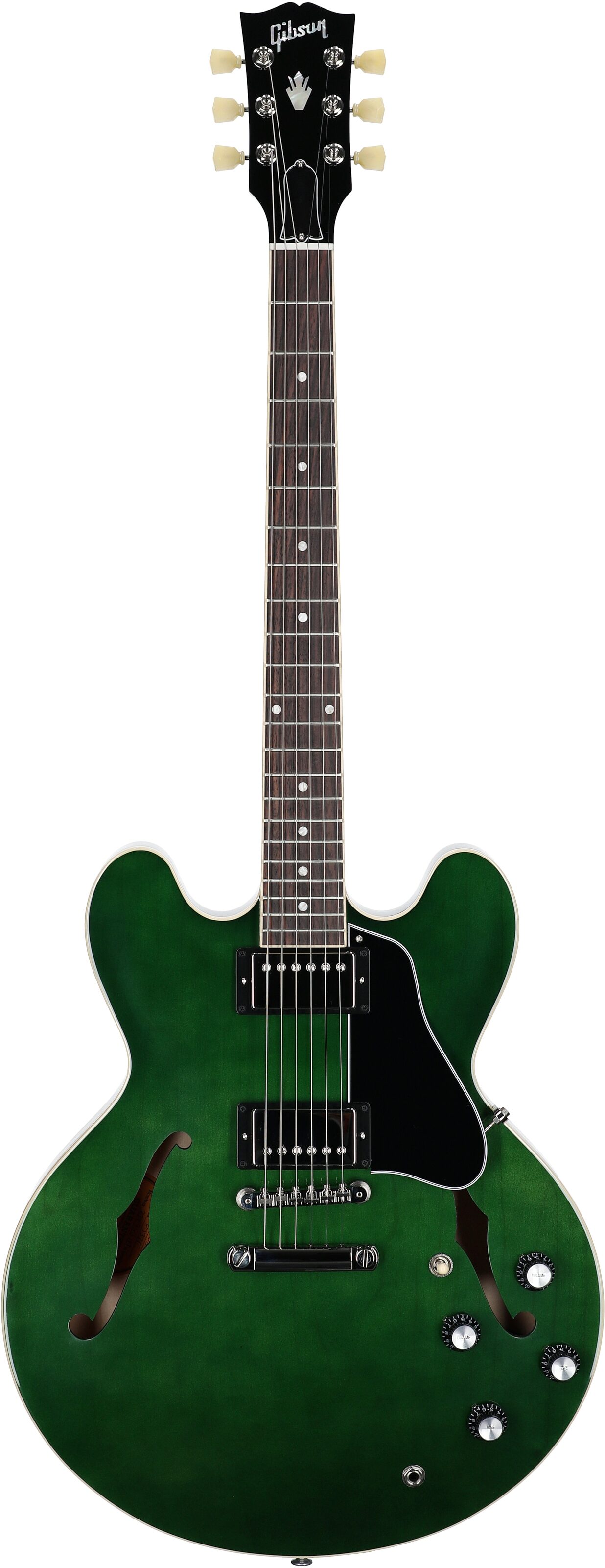 Gibson ES-335 Electric Guitar (with Case), Spearmint, Serial Number 232740123, Full Straight Front
