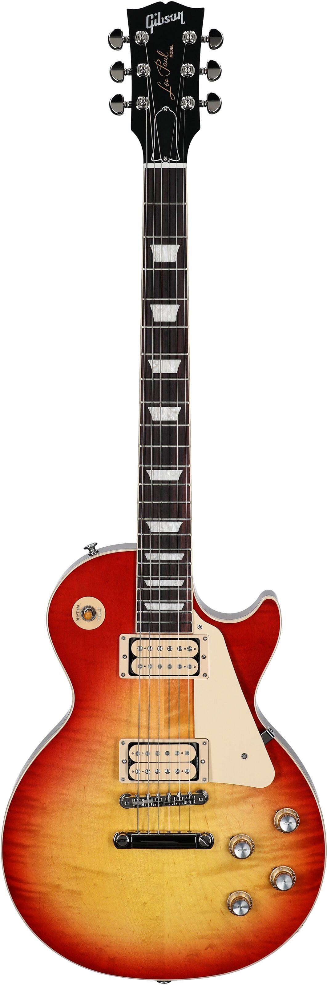 Gibson Limited Edition Les Paul Standard '60s Double Trouble Electric Guitar, Vintage Cherry Sunburst, Serial Number 202350047, Full Straight Front