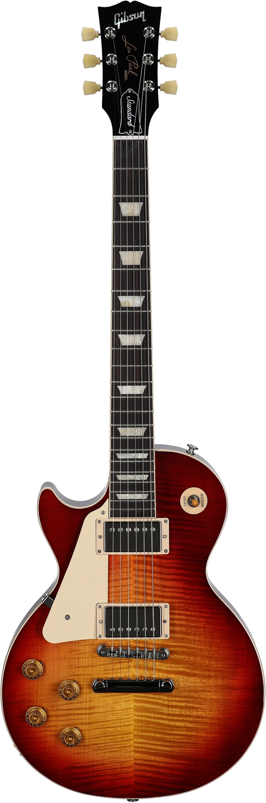 Gibson Les Paul Standard '50s Electric Guitar, Left-Handed (with Case), Heritage Cherry Sunburst, Serial Number 234540104, Full Straight Front