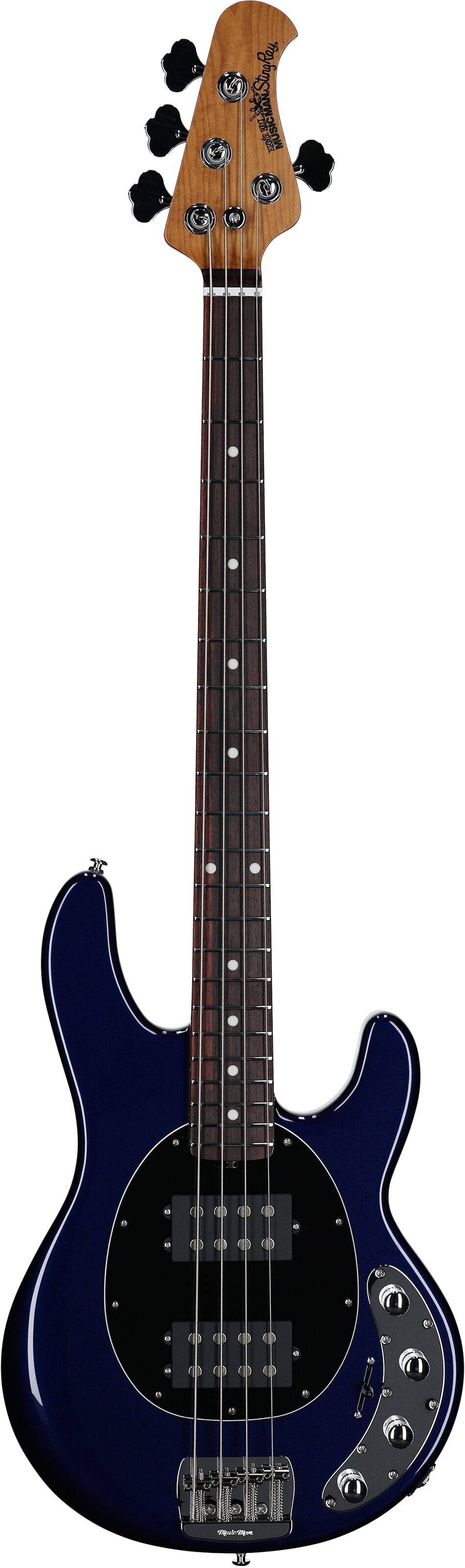 Ernie Ball Music Man StingRay Special HH Electric Bass (with Case), Butane Blue, Serial Number K07479, Full Straight Front