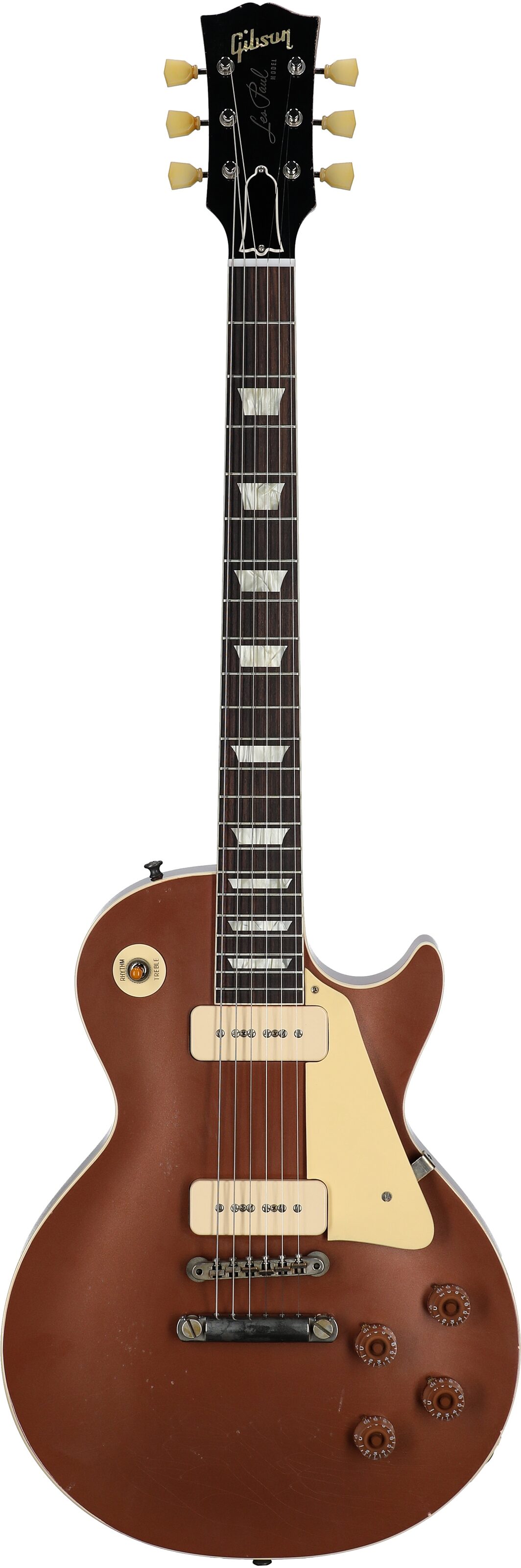 Gibson Limited Edition Custom Shop 1955 NAMM Les Paul Electric Guitar (with Case), Copper Iridescent, Serial Number 55270, Full Straight Front