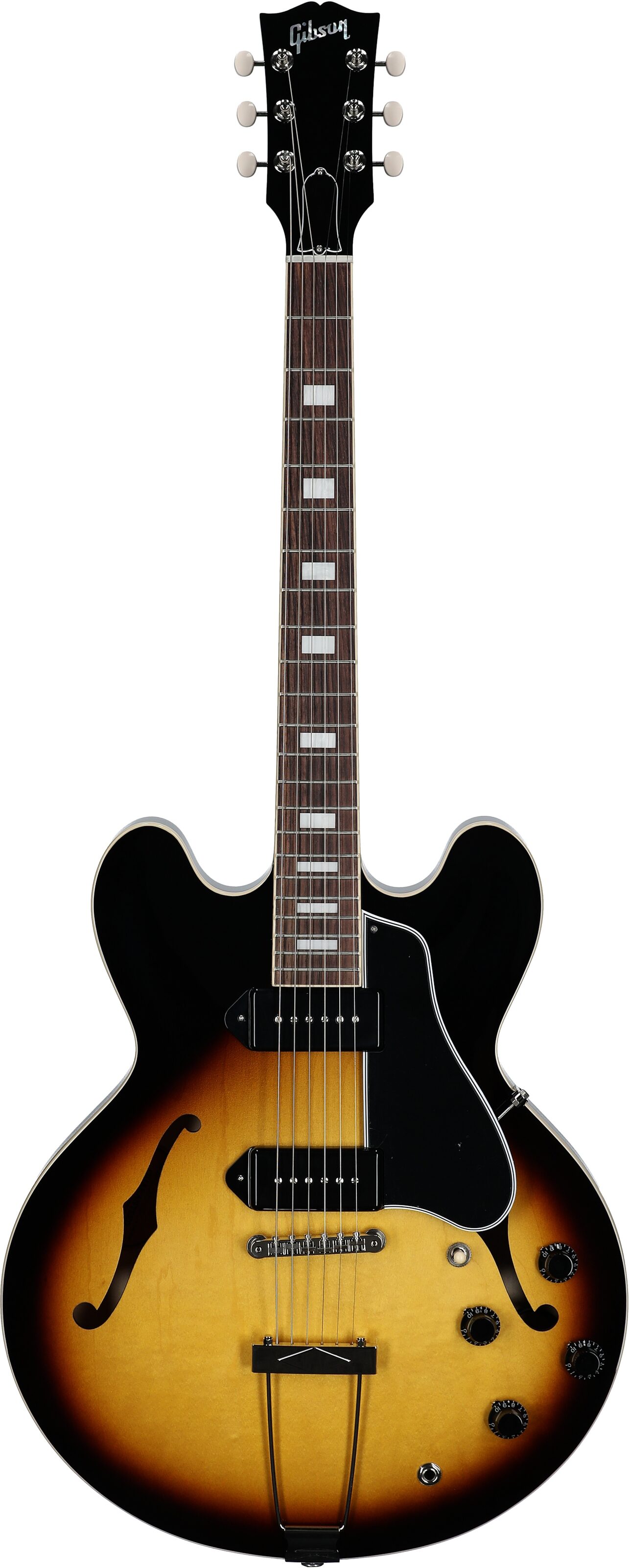 Gibson ES-330 Hollow Body Electric Guitar (with Case), Tobacco Sunburst, Serial Number 233840082, Full Straight Front