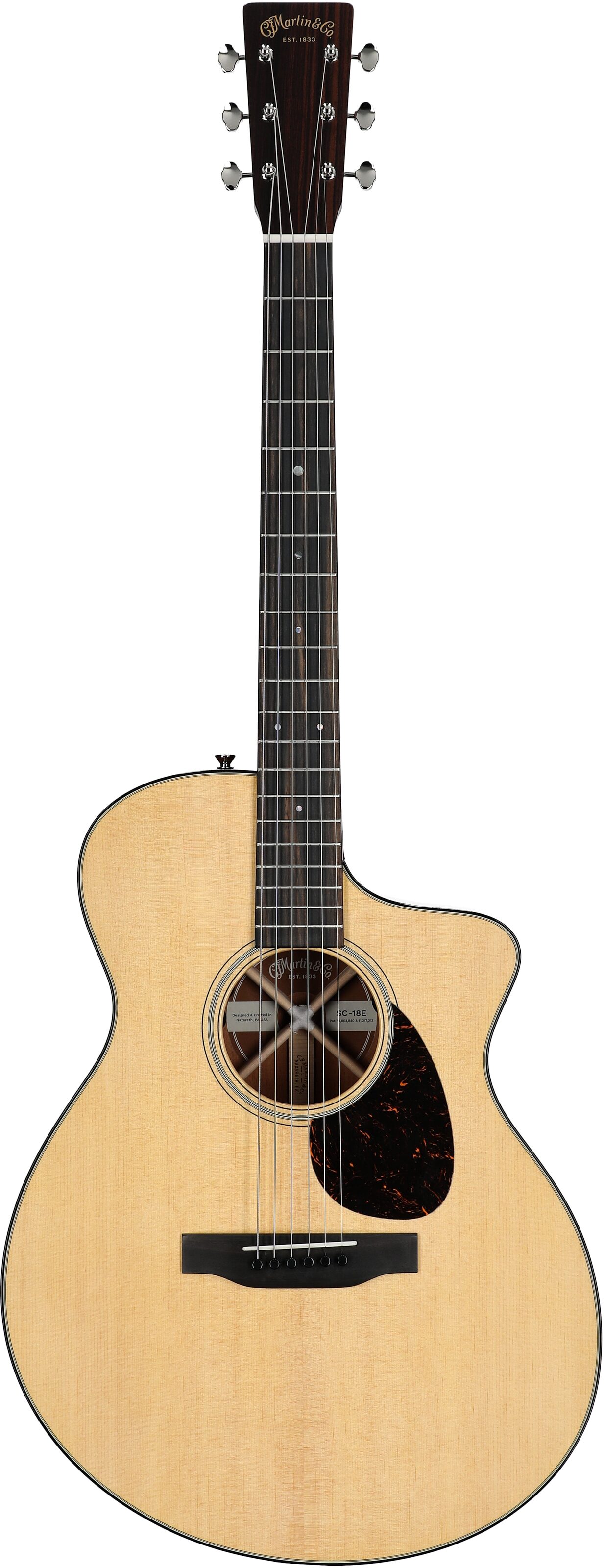 Martin SC-18E Acoustic-Electric Guitar, With Fishman Electronics, Serial Number M2944640, Full Straight Front