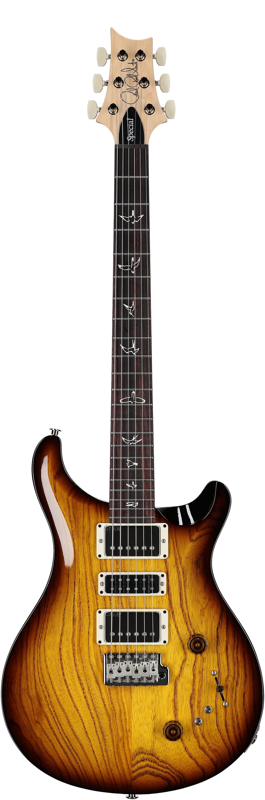 PRS Paul Reed Smith Swamp Ash Special Electric Guitar, with Rosewood Fingerboard (with Gig Bag), McCarty Tobacco Sunburst, Serial Number 0403943, Full Straight Front