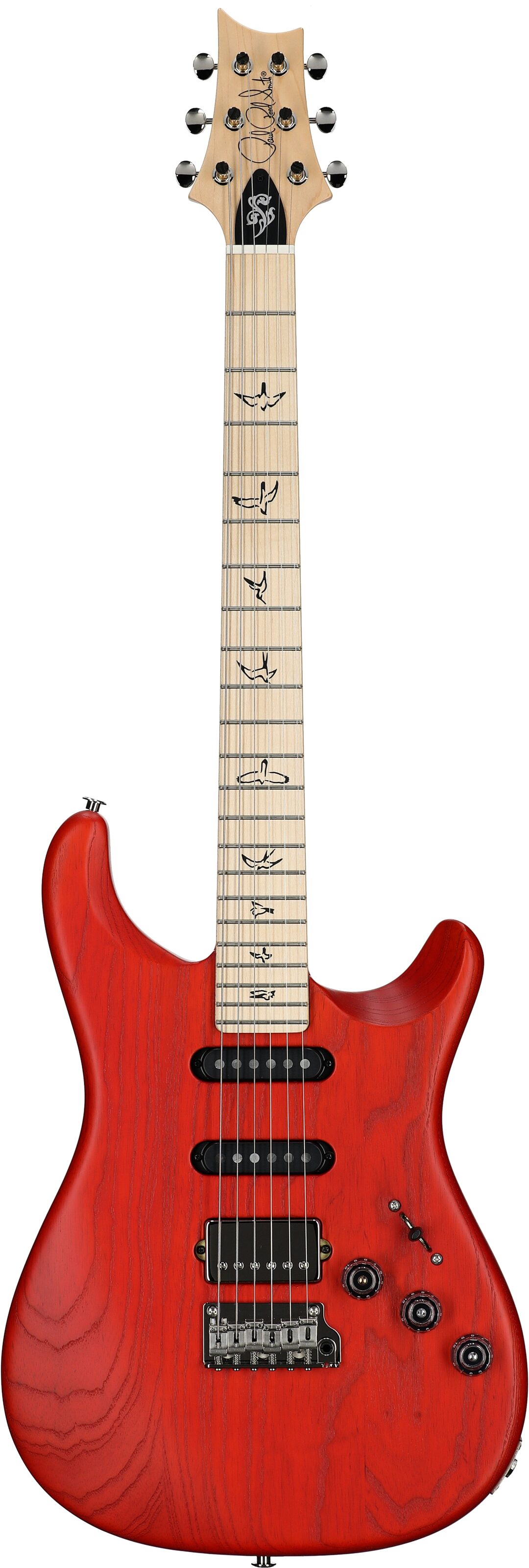 PRS Paul Reed Smith Fiore Satin Electric Guitar (with Gig Bag), Amaryllis, Serial Number 0404010, Full Straight Front