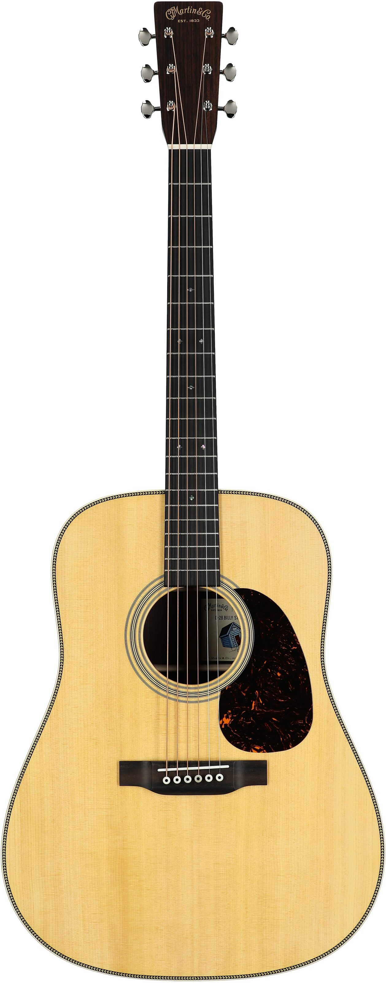 Martin D-28 Billy Strings Acoustic Guitar (with Case), New, Serial Number M2955623, Full Straight Front