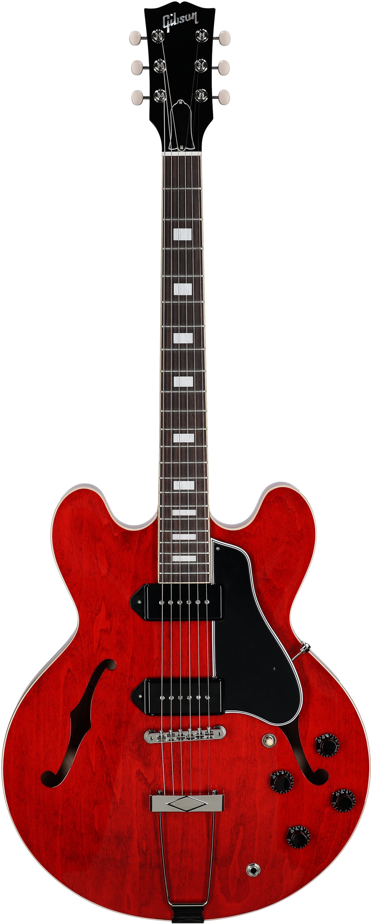 Gibson ES-330 Hollow Body Electric Guitar (with Case), Sixties Cherry, Serial Number 234740263, Full Straight Front