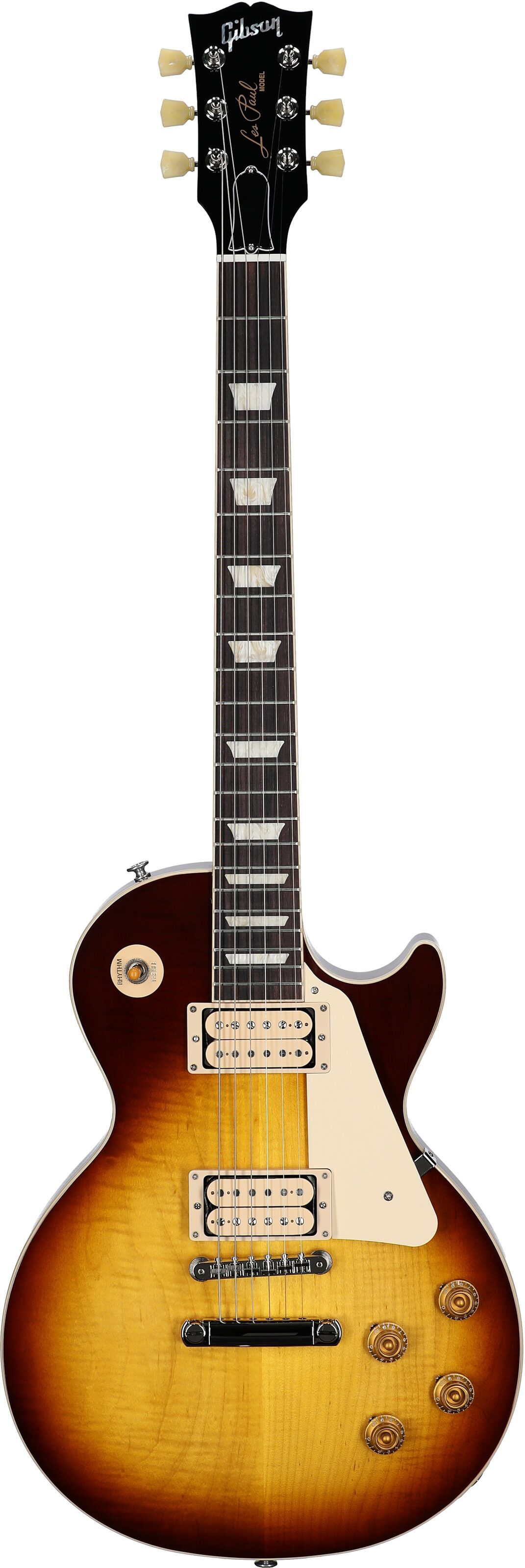 Gibson Limited Edition Les Paul Standard '50s Double Trouble Electric Guitar, Vintage Tobacco, Serial Number 208750314, Full Straight Front