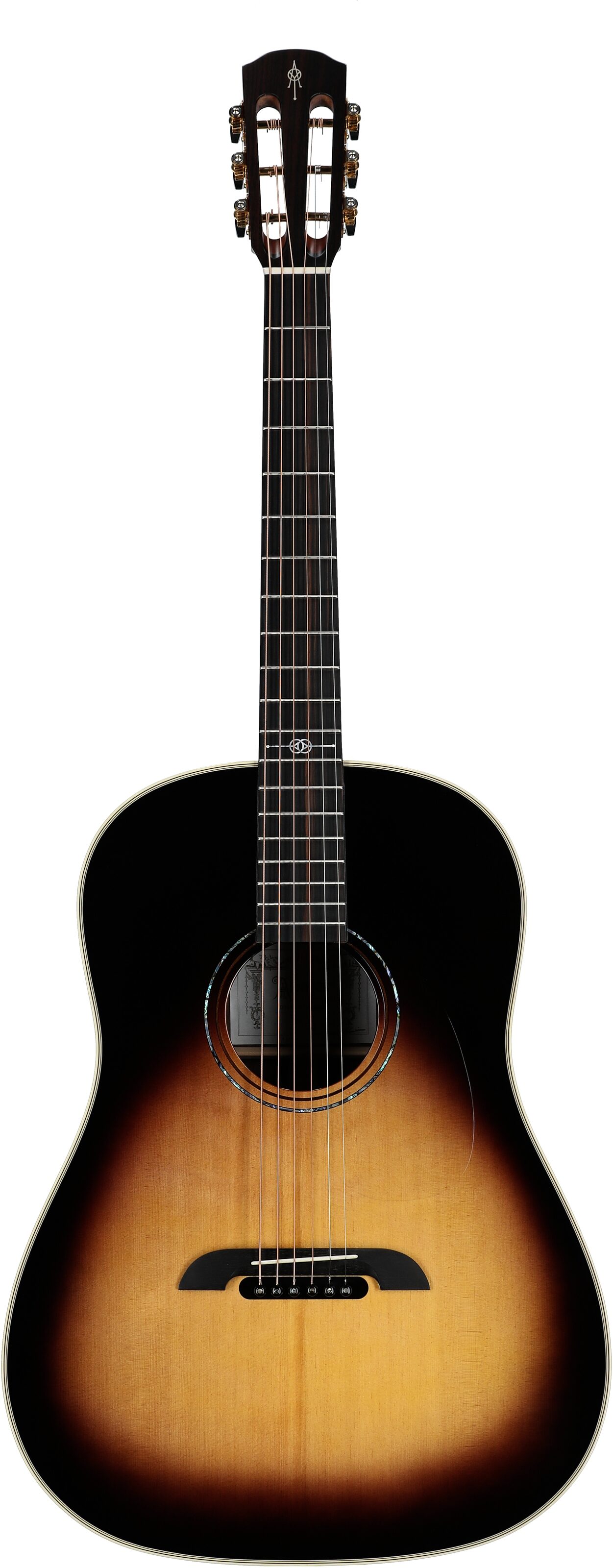 Alvarez Yairi DYMR70 Masterworks Dreadnought Acoustic Guitar (with Case), Sunburst, Serial Number 76019, Full Straight Front