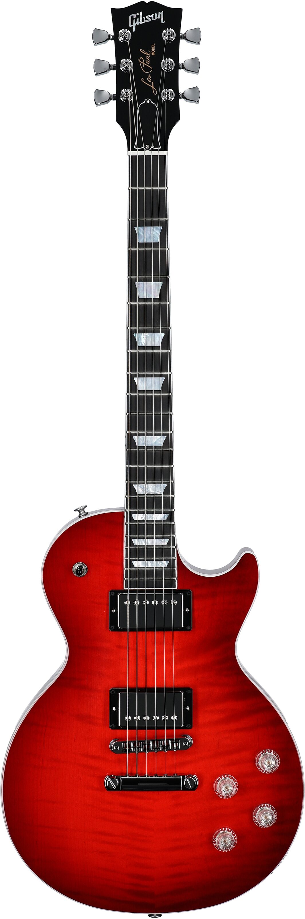 Gibson Les Paul Modern Figured AAA Electric Guitar (with Case), Cherry Burst, Serial Number 234740000, Full Straight Front