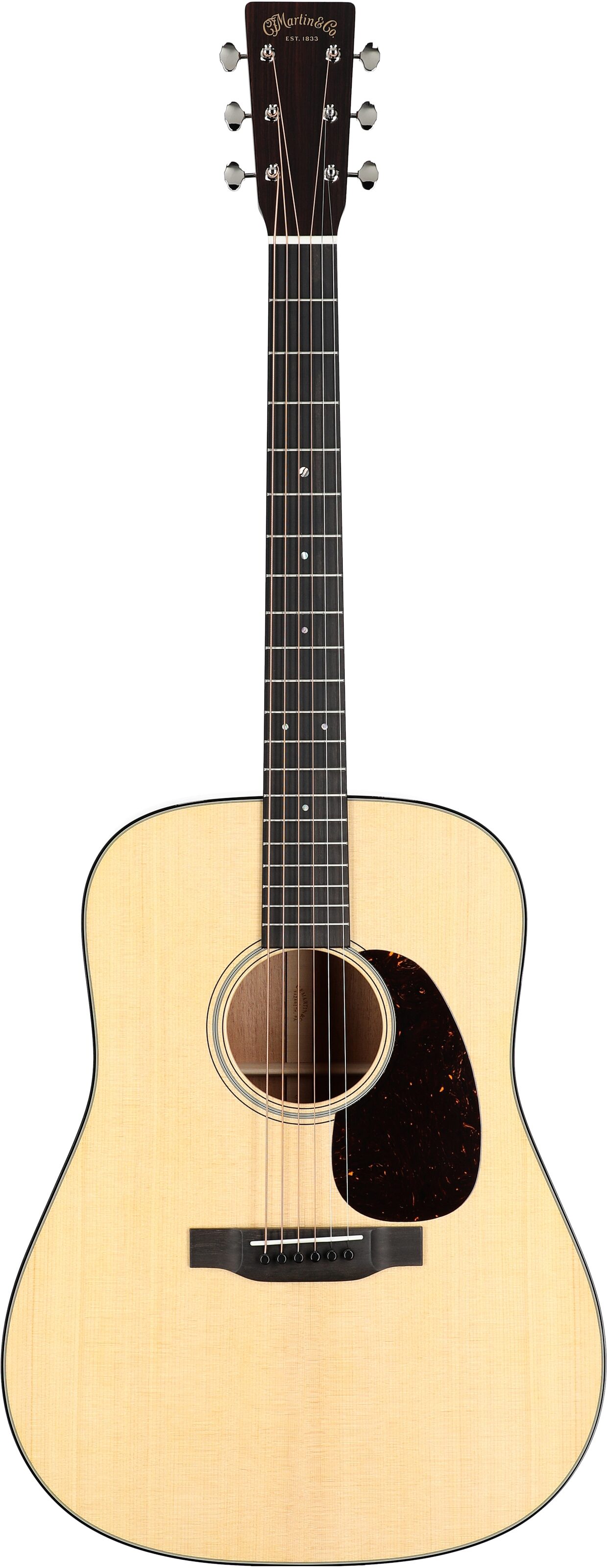 Martin D-18 V2 Acoustic Guitar (with Case), Natural, Serial Number M2961867, Full Straight Front
