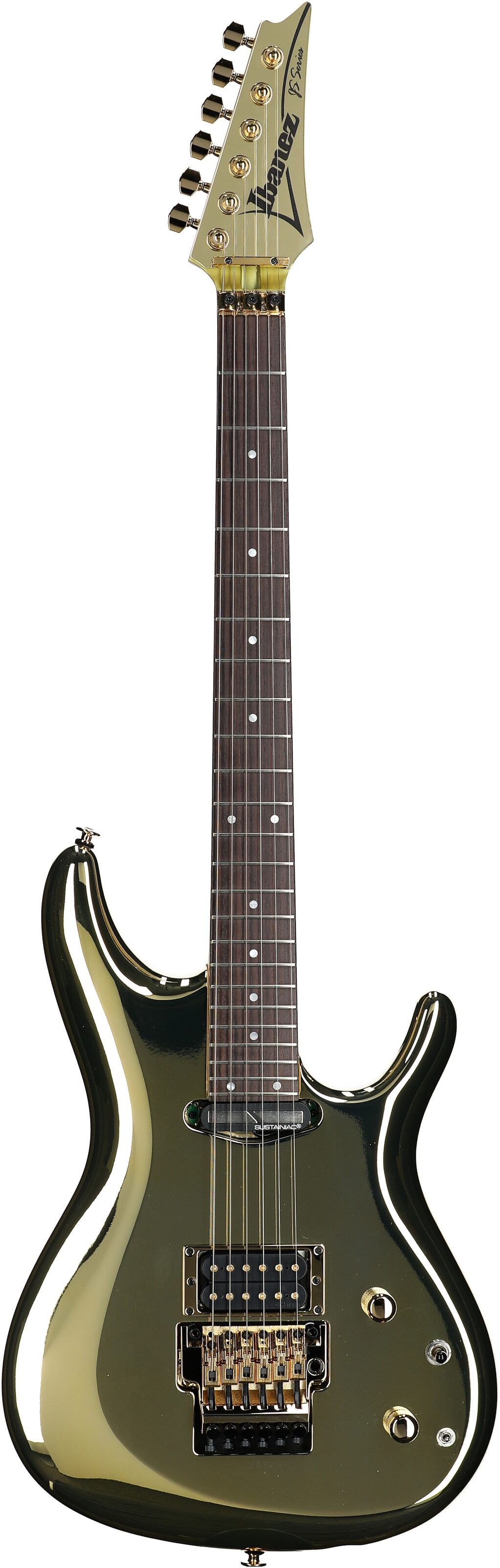 Ibanez JS1GD Joe Satriani Signature Electric Guitar (with Case), Goldboy, Serial Number 210001F2503707, Full Straight Front