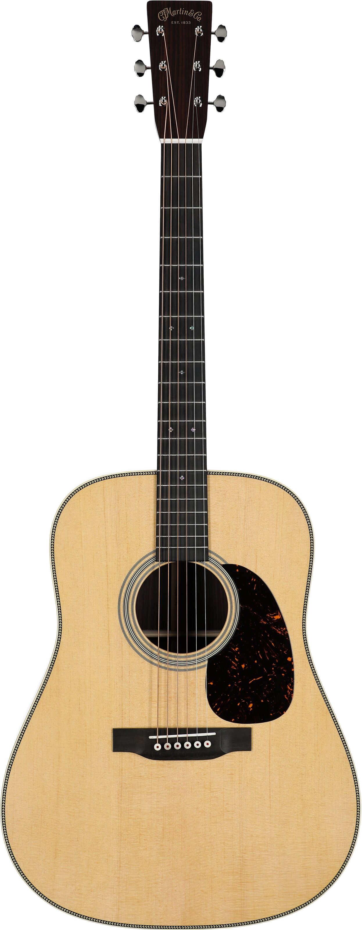 Martin HD-28-v2 Acoustic Guitar (with Case), Natural, Serial Number M2966005, Full Straight Front