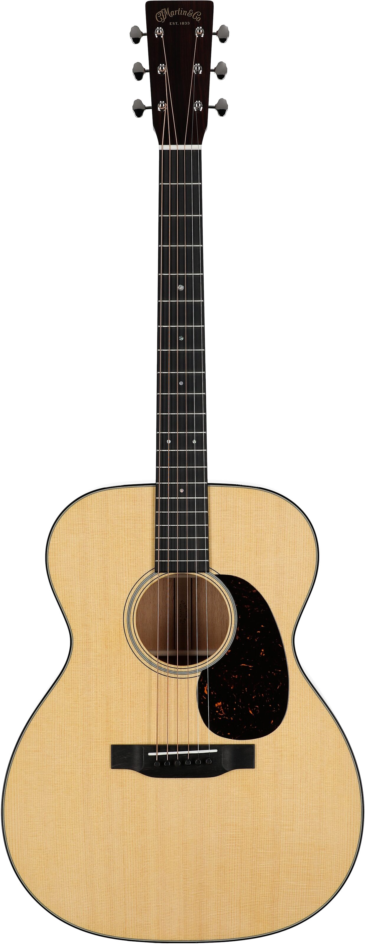 Martin 000-18 V2 Acoustic Guitar (with Case), Natural, Serial Number M2961628, Full Straight Front