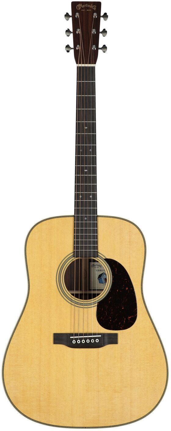 Martin D-28 Billy Strings Acoustic Guitar (with Case), New, Serial Number M2968656, Full Straight Front