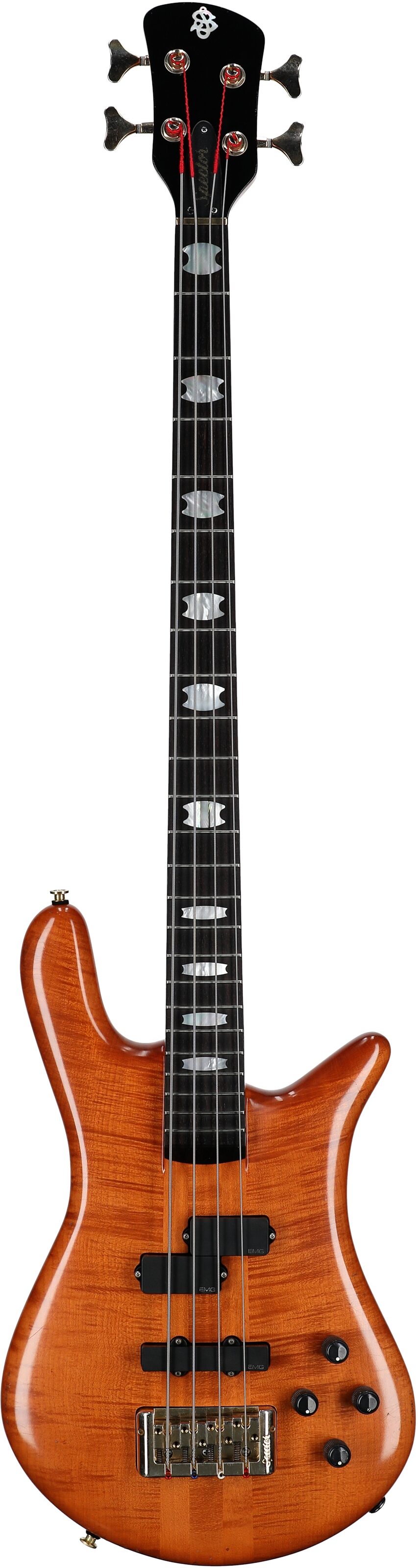 Spector Euro 4 Doug Wimbish Signature Limited Edition Electric Bass, Amber Relic, Serial Number 21NB22979, Full Straight Front