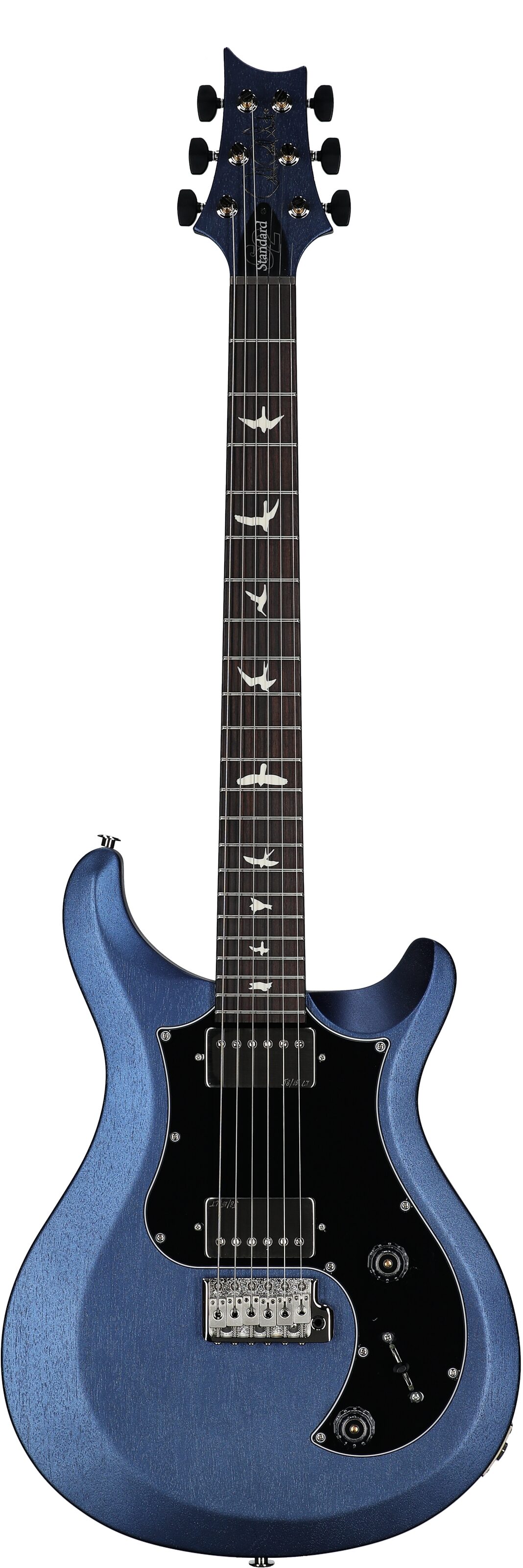 PRS Paul Reed Smith S2 Standard 22 Satin Electric Guitar, Metallic Midnight, Full Straight Front