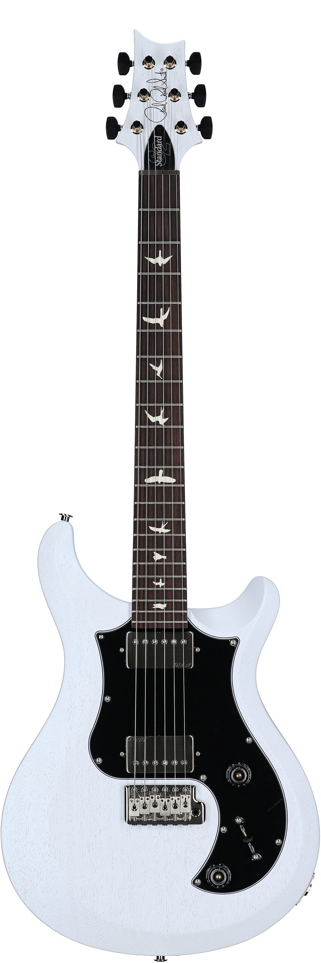 PRS Paul Reed Smith S2 Standard 22 Satin Electric Guitar, Pearl White, Full Straight Front