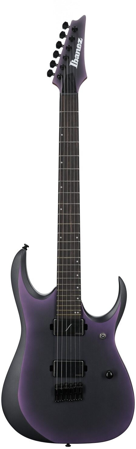 Ibanez RGD61 Electric Guitar, Black Aurora Burst, Full Straight Front