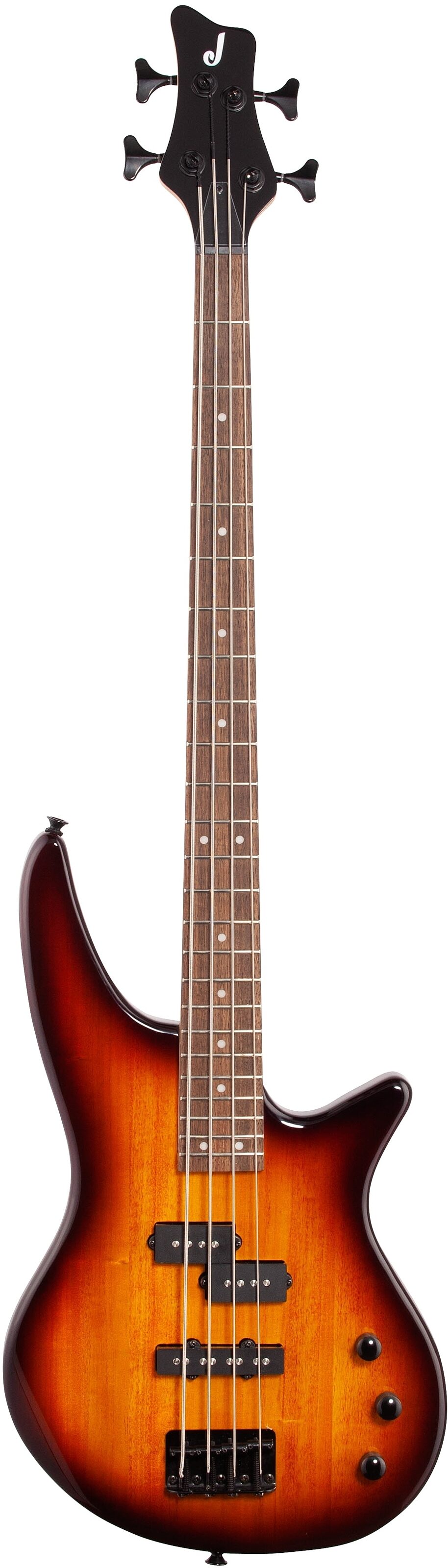 Jackson JS2 Spectra Electric Bass, Tobacco Burst, Full Straight Front