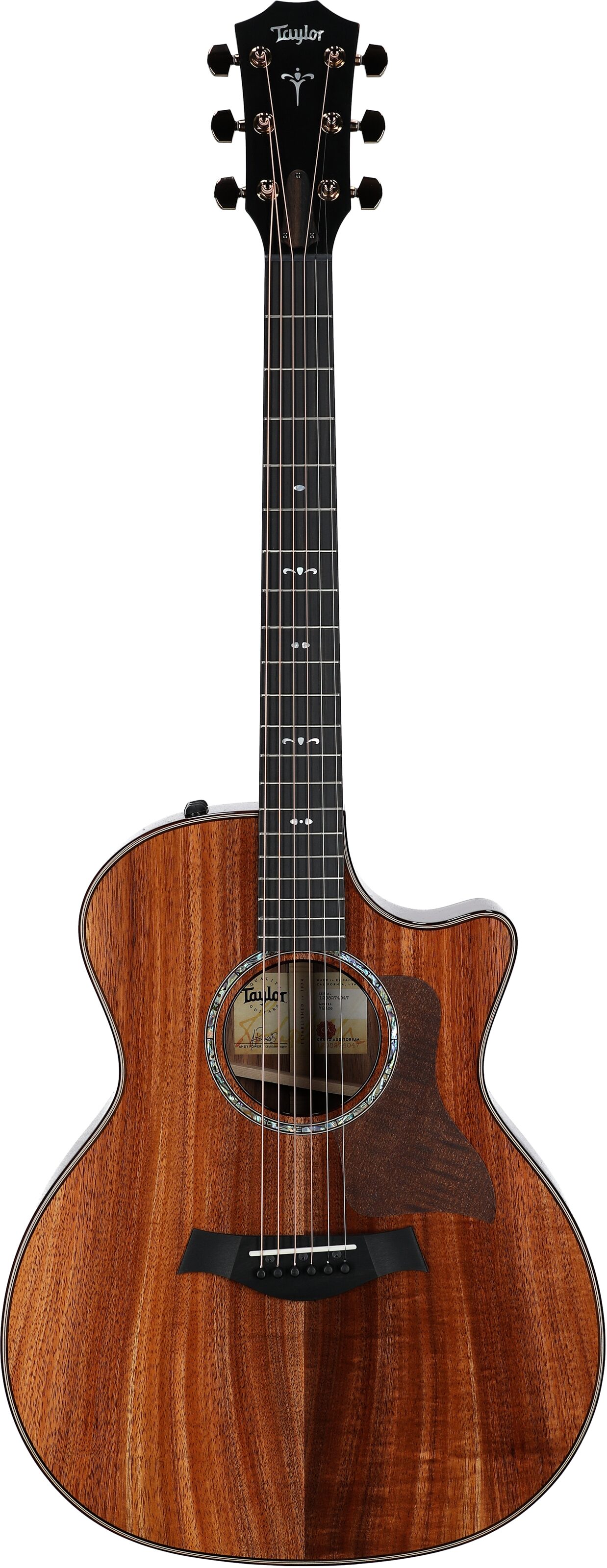 Taylor 724ce-v2 Koa Acoustic-Electric Guitar, New, Full Straight Front