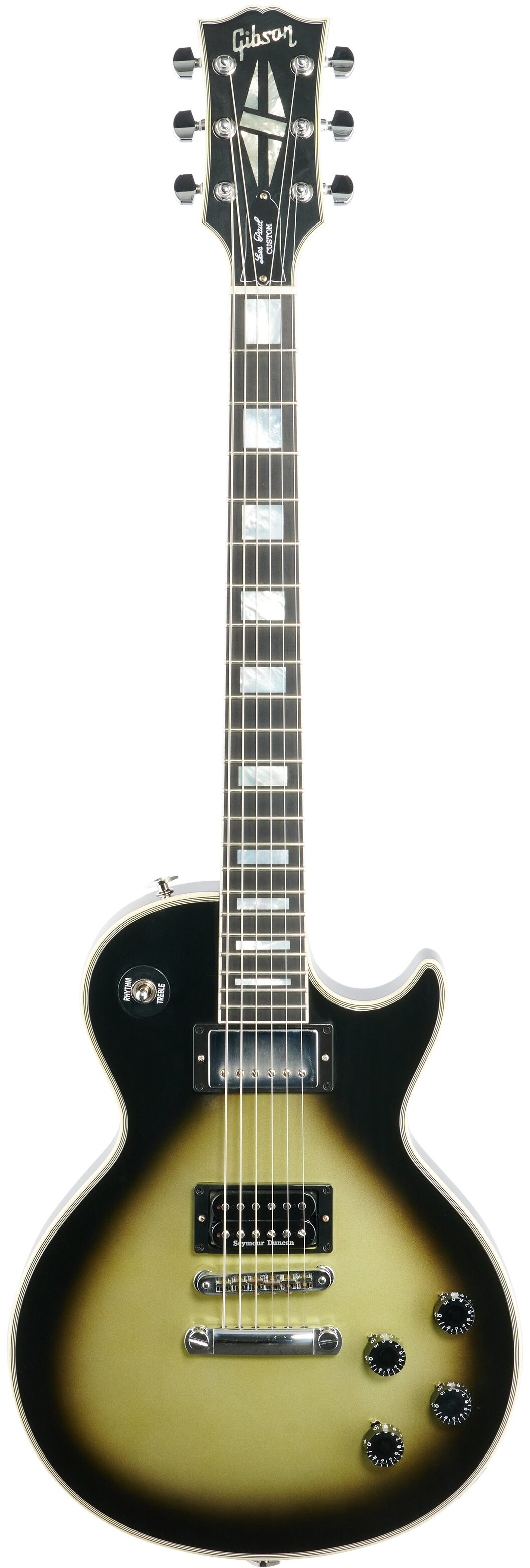 Gibson Custom Shop Adam Jones '79 Les Paul Custom VOS Electric Guitar, Full Straight Front