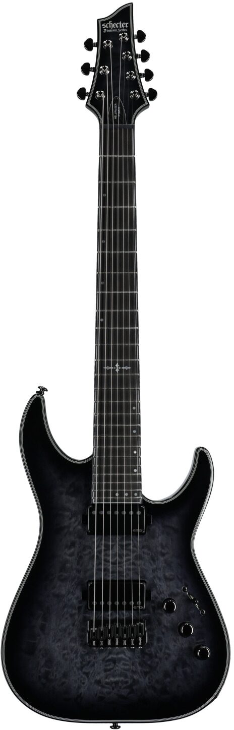 Schecter Hellraiser Hybrid C-7 Electric Guitar, 7-String