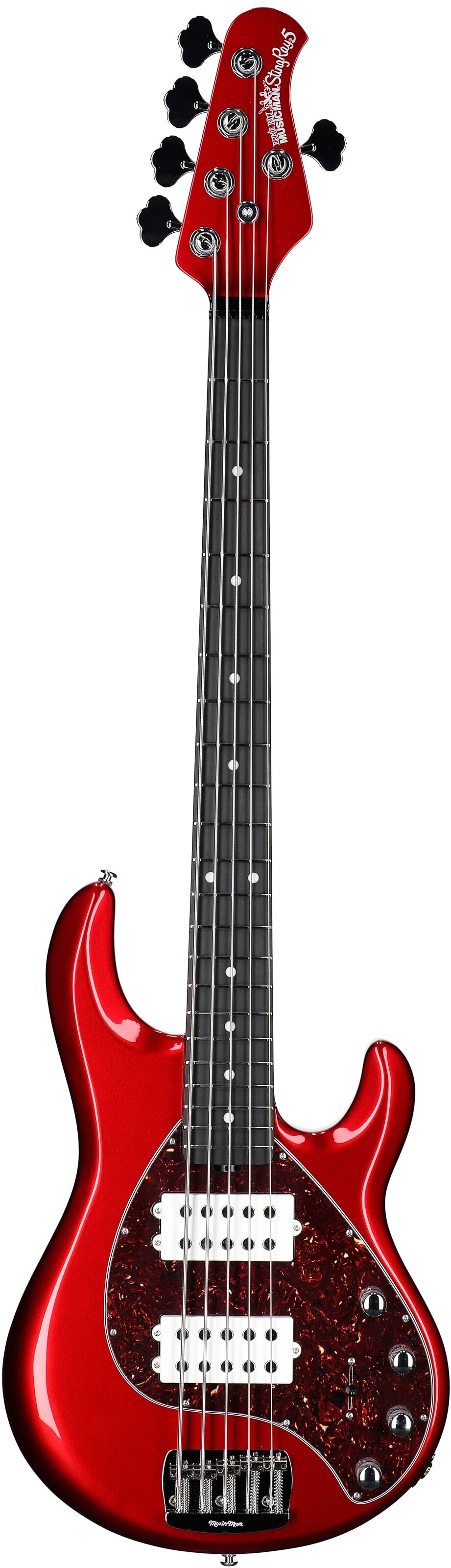 Ernie Ball Music Man StingRay 5 Special HH Electric Bass (with Case), Candyman, Full Straight Front