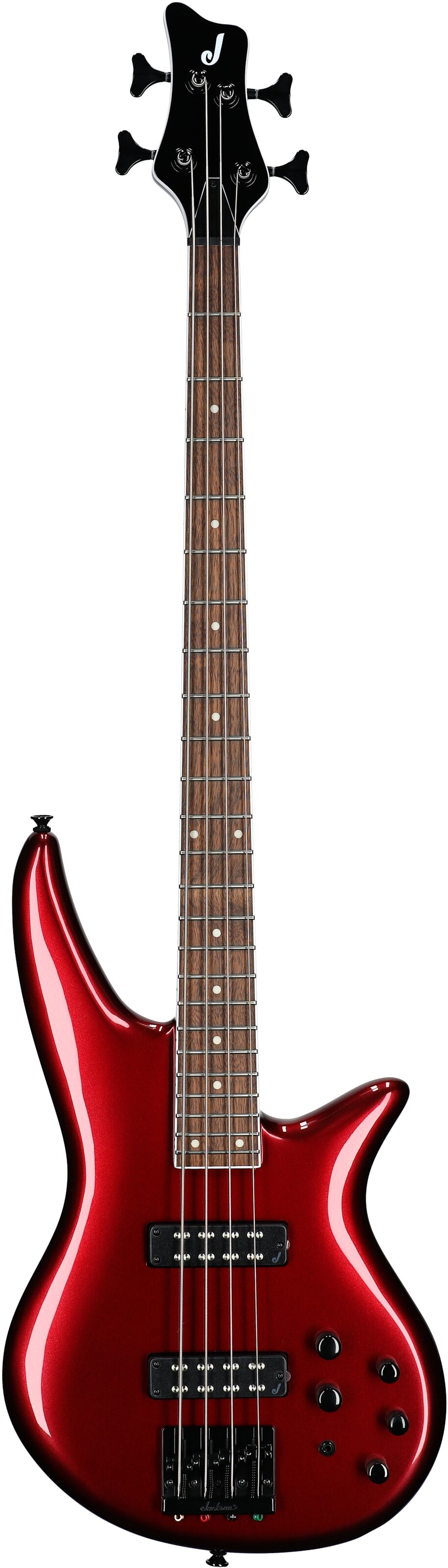 Jackson X Series Spectra SBX IV Electric Bass, Candy Apple Red, Full Straight Front