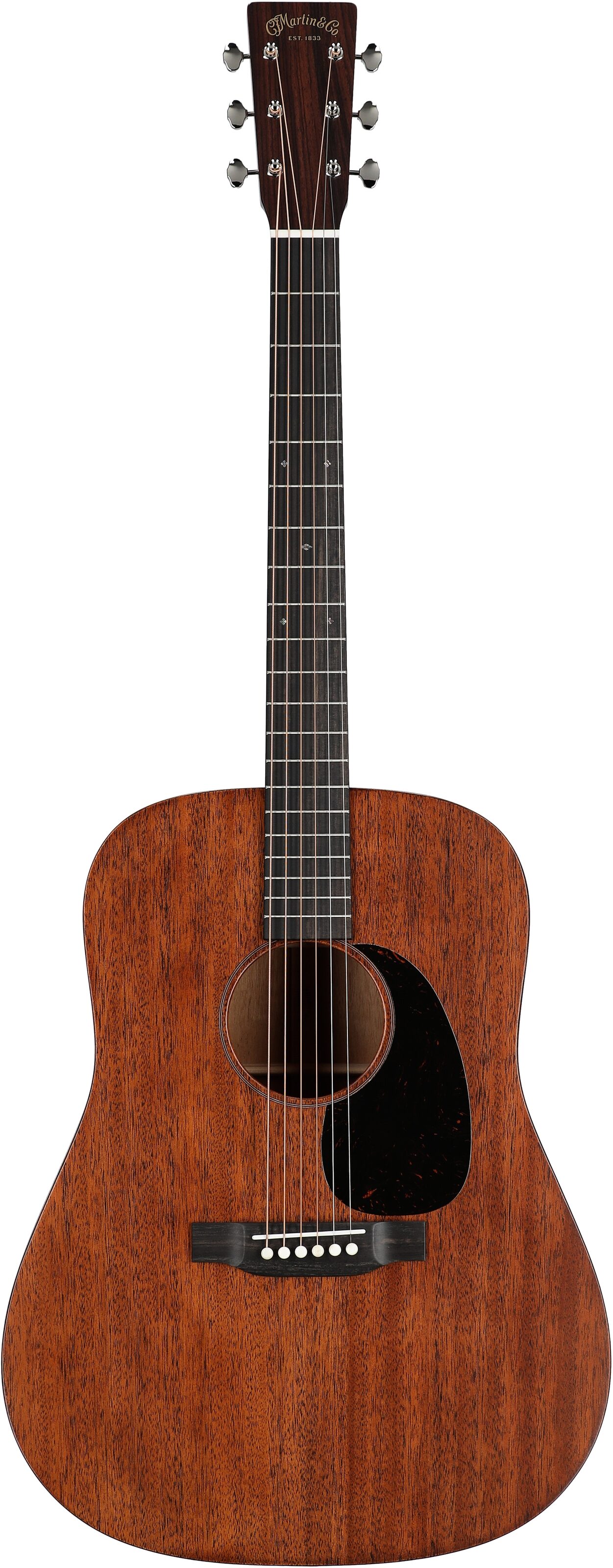 Martin D-17-v2 Acoustic Guitar (with Case), Natural, Full Straight Front
