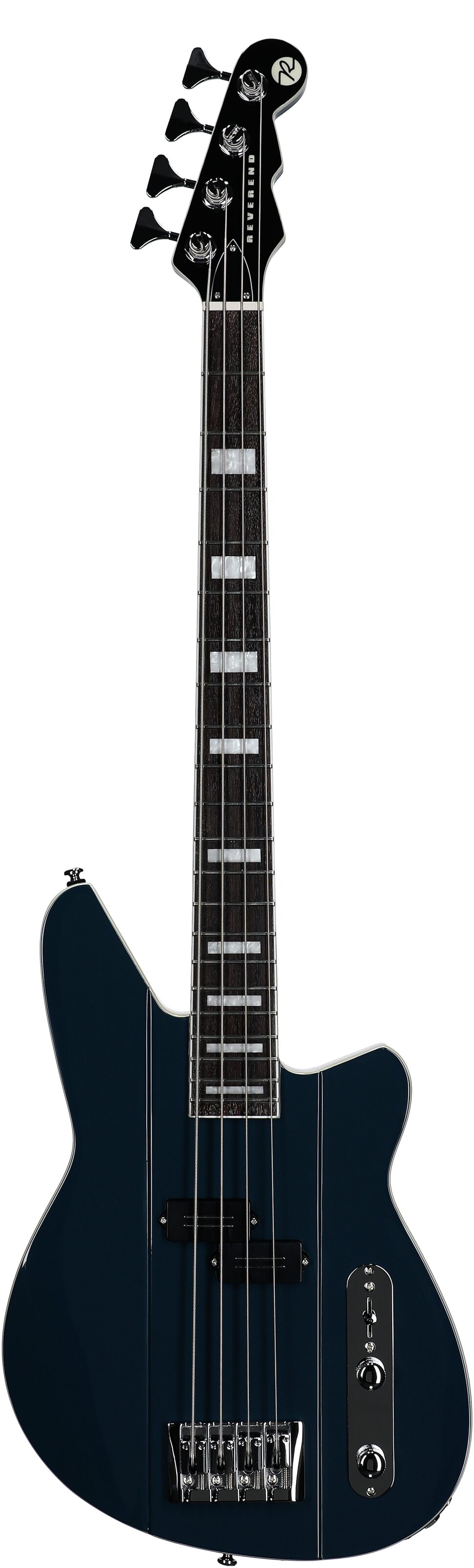 Reverend Sentinel Electric Bass, High Tide Blue, Full Straight Front