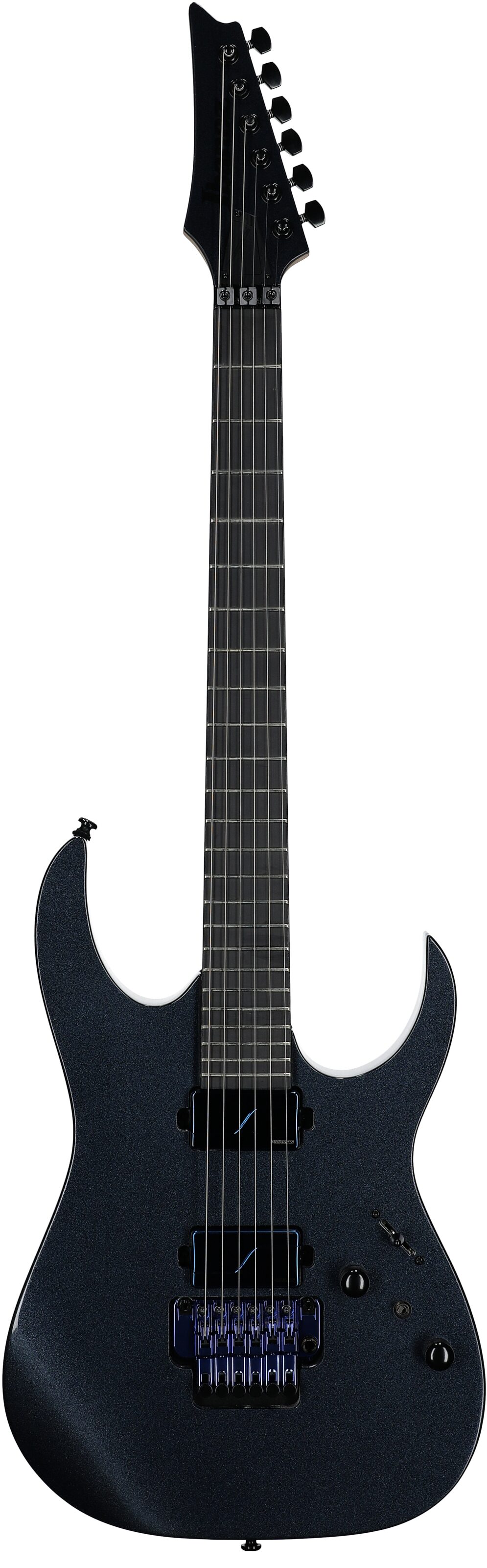 Ibanez RGR6BSP Electric Guitar, Iron Pewter, Full Straight Front
