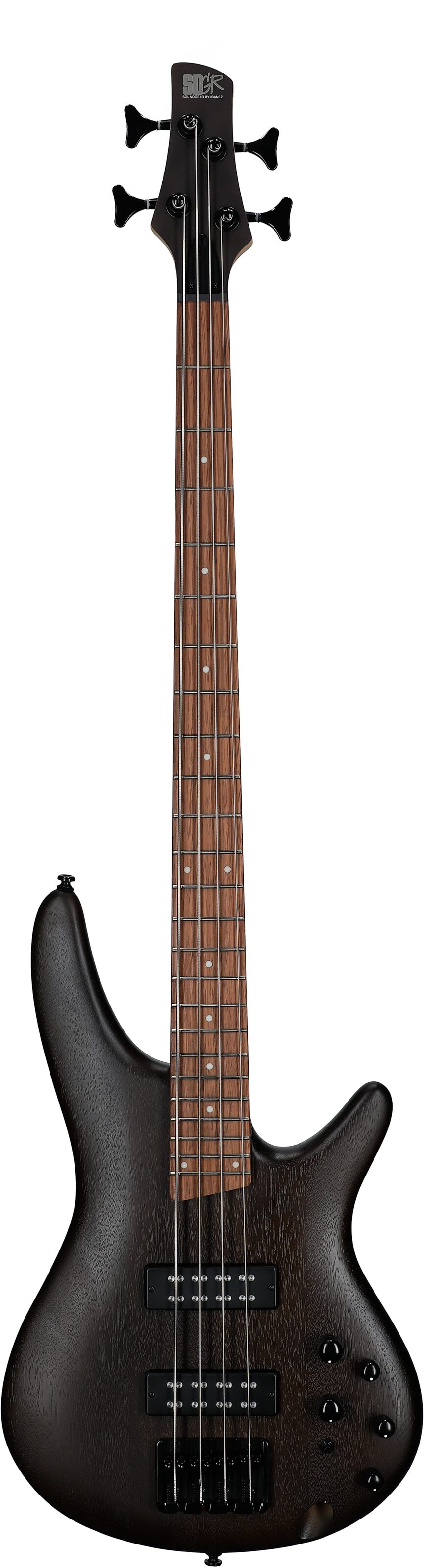 Ibanez SR300EB Electric Bass, Walnut Flat, Full Straight Front